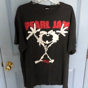 VINTAGE Pearl Jam 1998 Yield Tour Shirt Grunge 90s